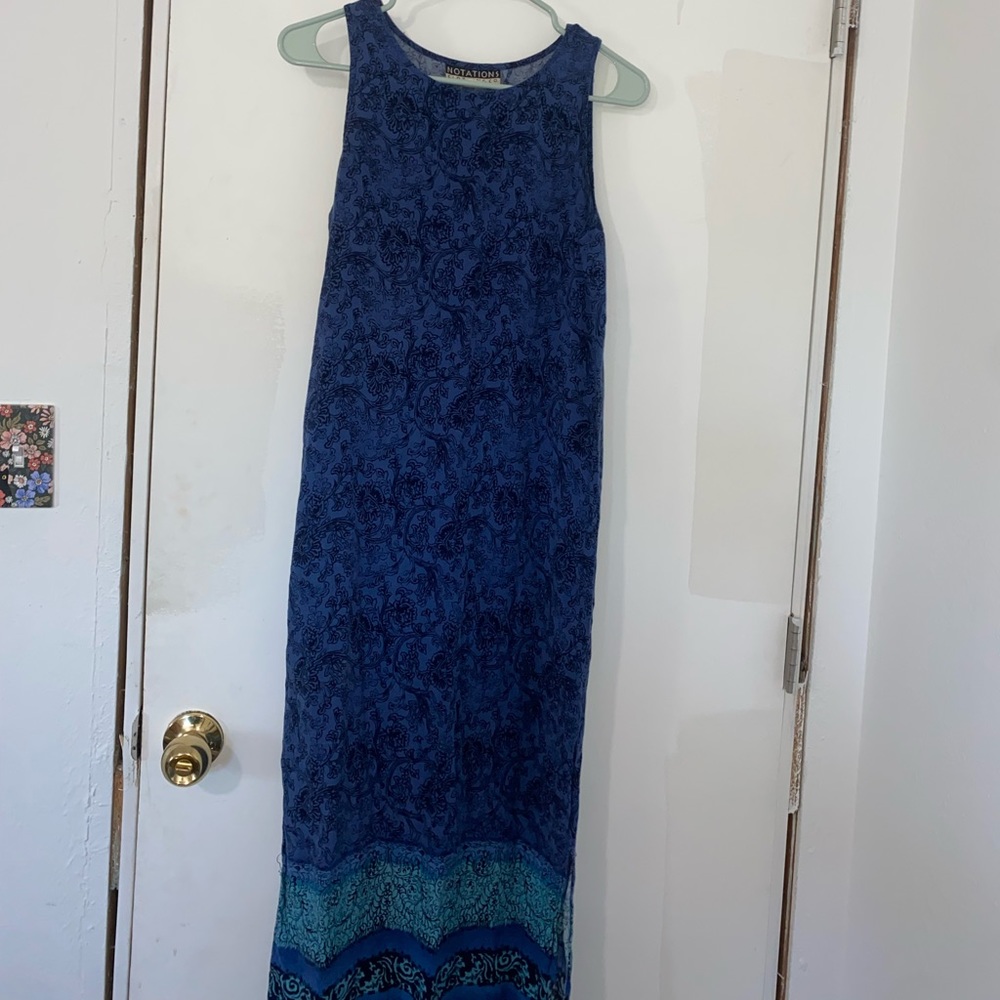 Notations maxi dress